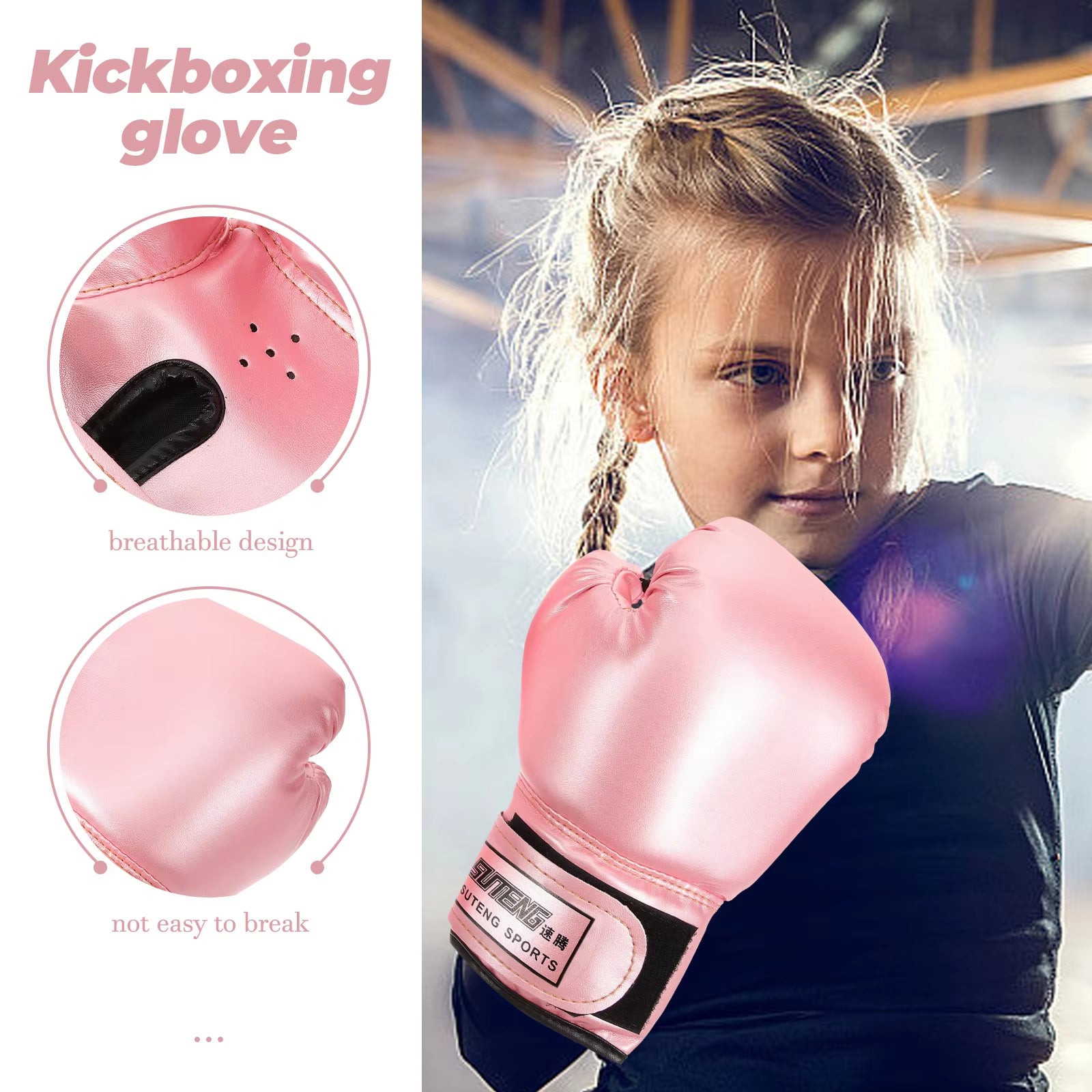 Boxing Glove Toddler Thai Glove Sparring for Training Portable Kickboxing Sandbag Punching Kids Boxing Gloves Sanda Gloves