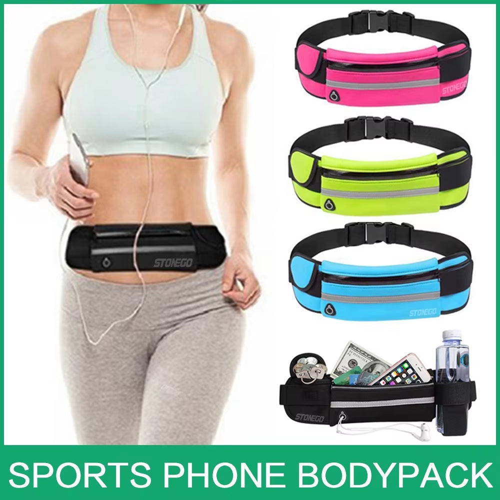 Running Belt Waist Pouch for Women & Men Running Phone Holder Running Pouch Phone Holder for Running Running Belt for Phone