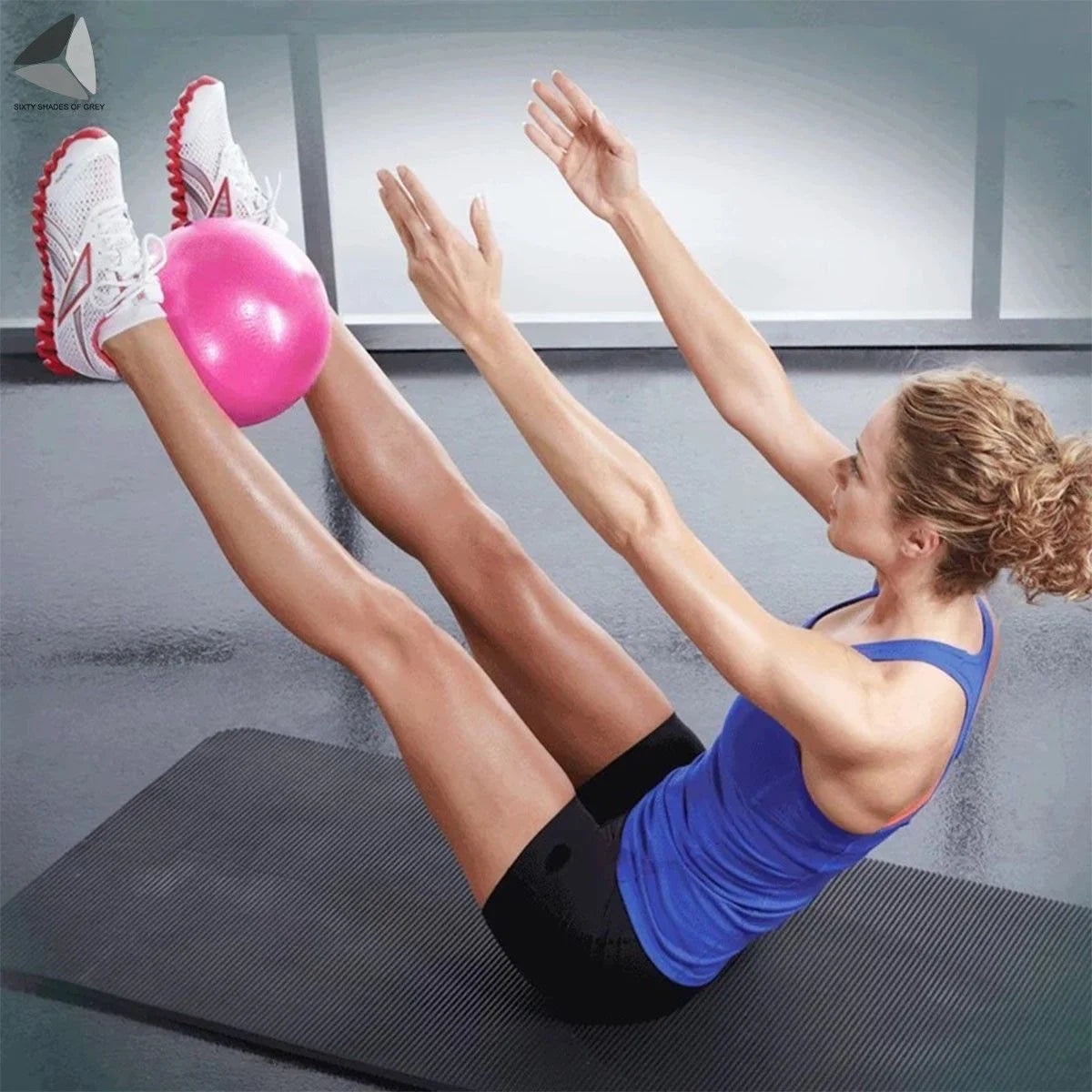 Pilates Yoga Exercise Ball Stability Ball Fitness Ball Balance Physical Therapy Ball for Home Gym