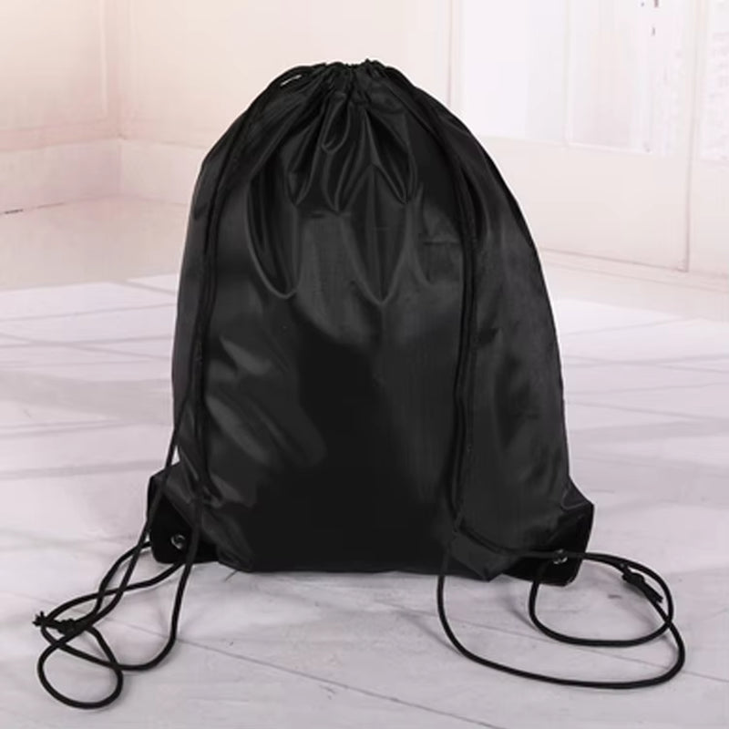 Waterproof Gym Bag Drawstring Sack Fitness Travel Outdoor Backpack DIY Daybag Shopping Bags Swimming Basketball Yoga Sports Bags